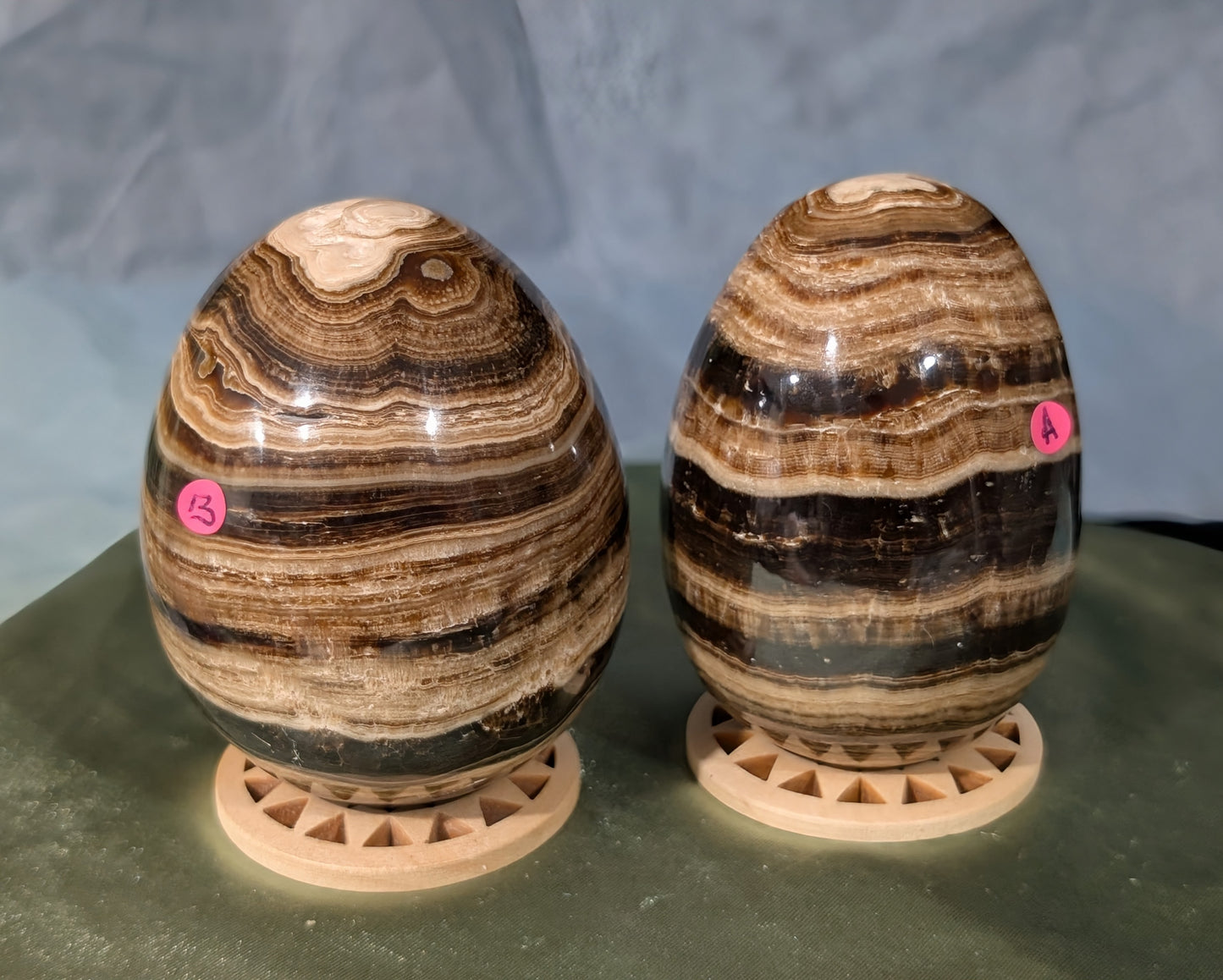 Chocolate Calcite Eggs