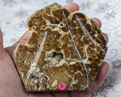 Bubble Chocolate Calcite Freeform 1A2