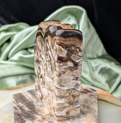 Chocolate Calcite Freeform