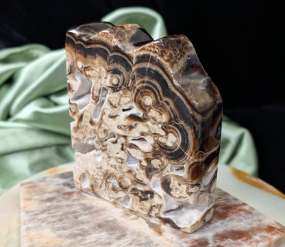 Chocolate Calcite Freeform