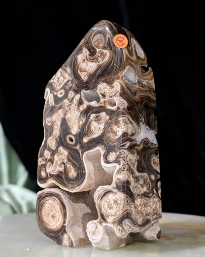 Chocolate Calcite Freeform