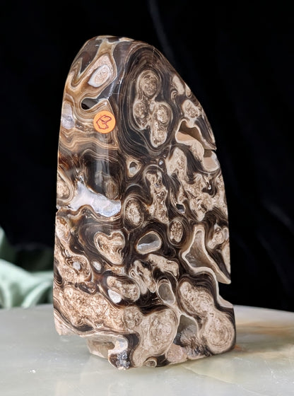 Chocolate Calcite Freeform