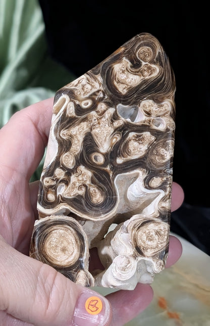 Chocolate Calcite Freeform