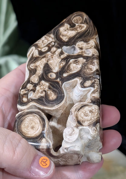Chocolate Calcite Freeform