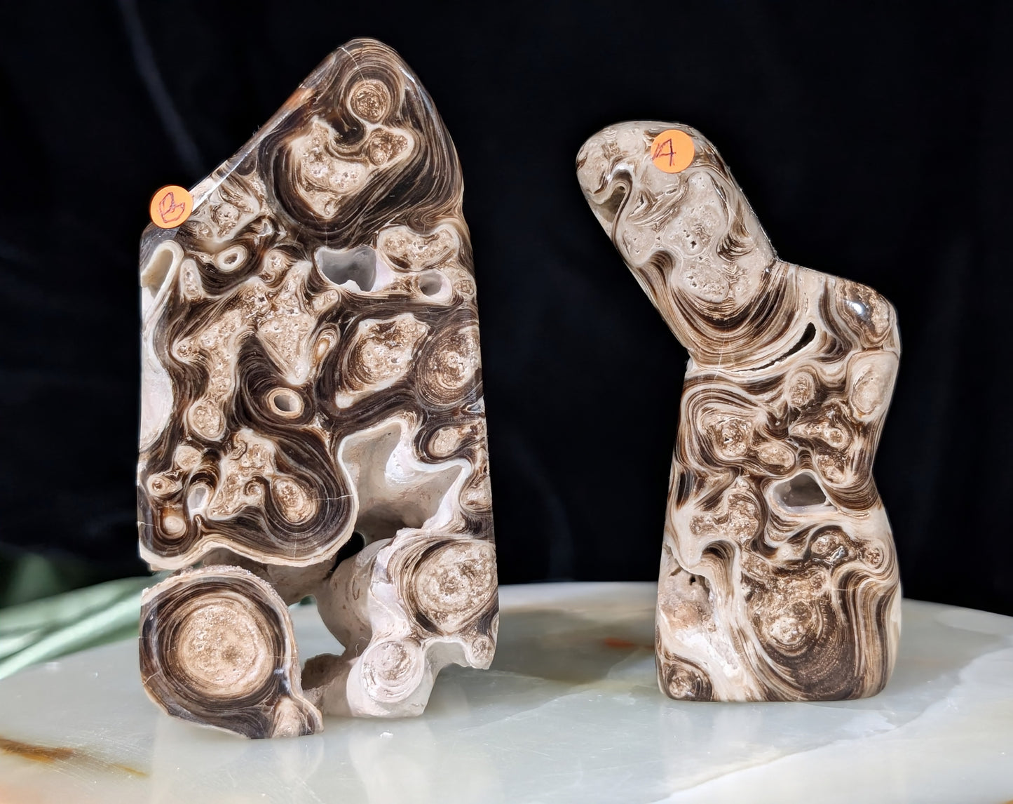 Chocolate Calcite Freeforms