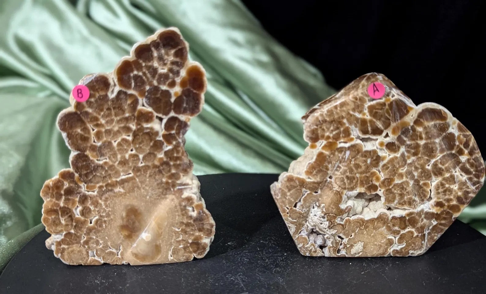 Bubble Chocolate Calcite Freeforms