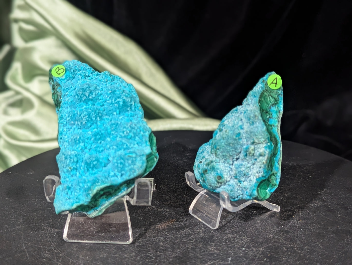 Raw Natural Chrysocolla Specimens