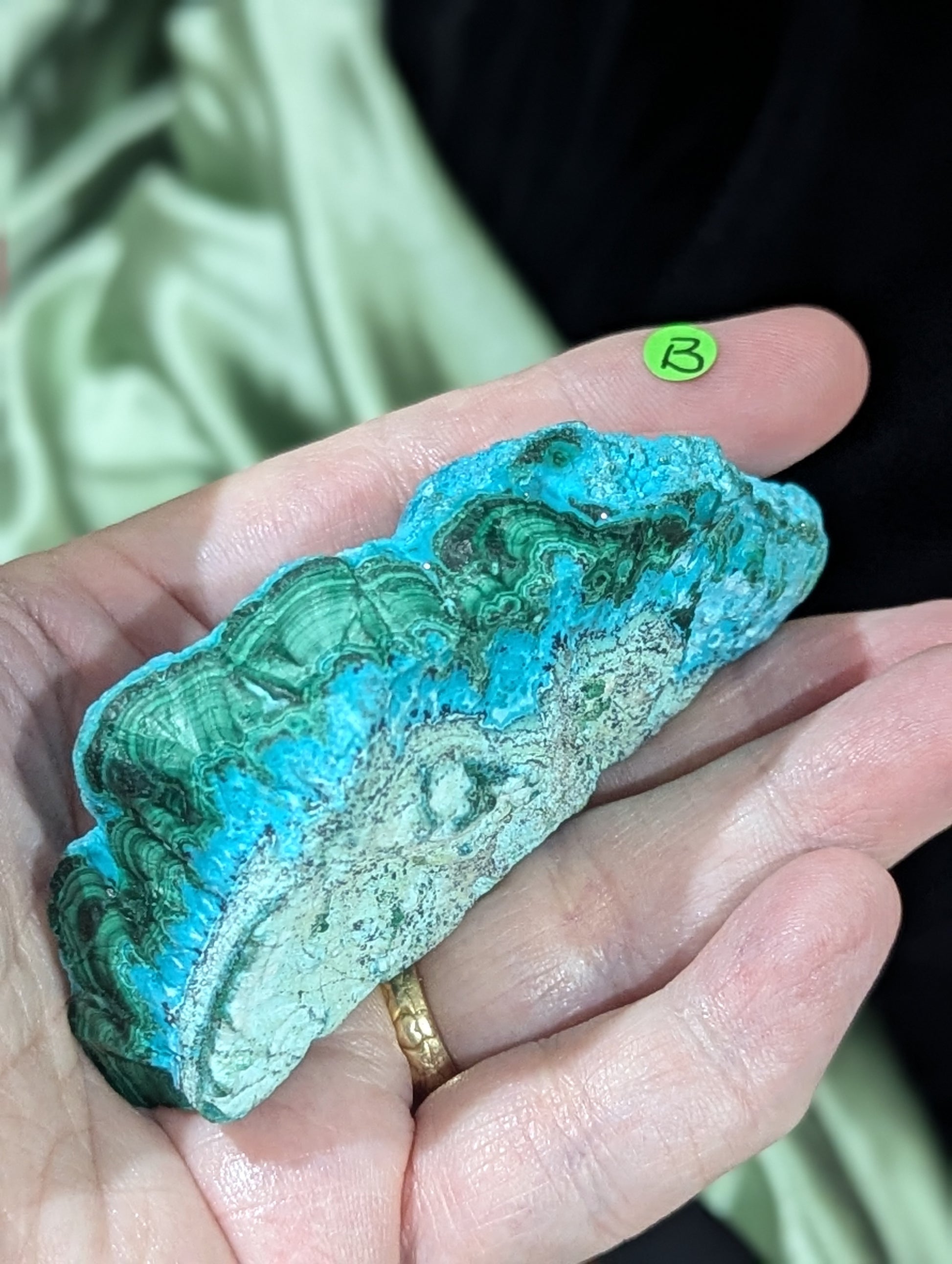 Raw Natural Chrysocolla Specimen