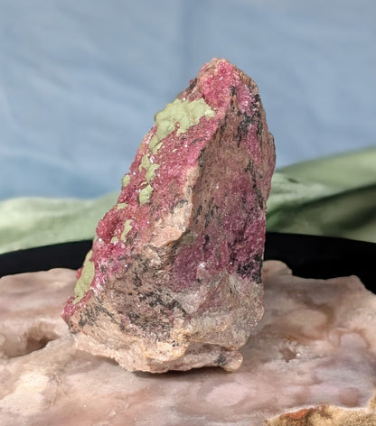 Cobalto Calcite in Matrix Specimen