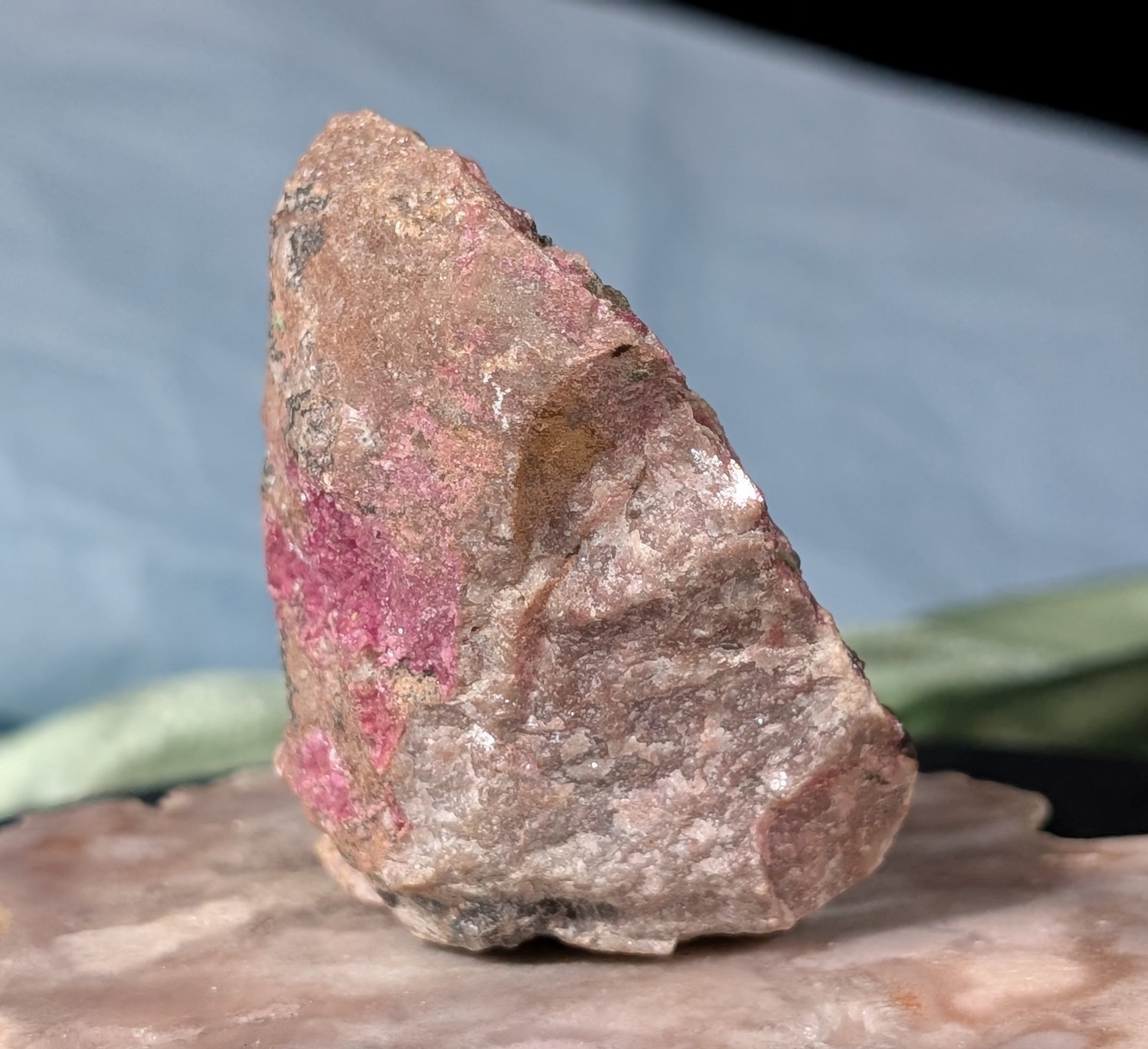 Cobalto Calcite Specimen