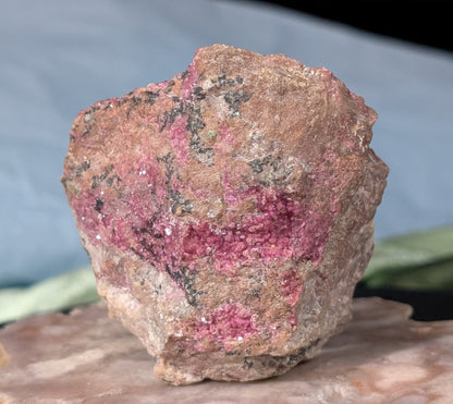 Cobalto Calcite Specimen