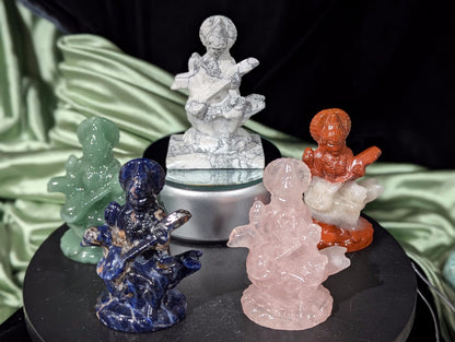 Crystal Saraswati Figurines