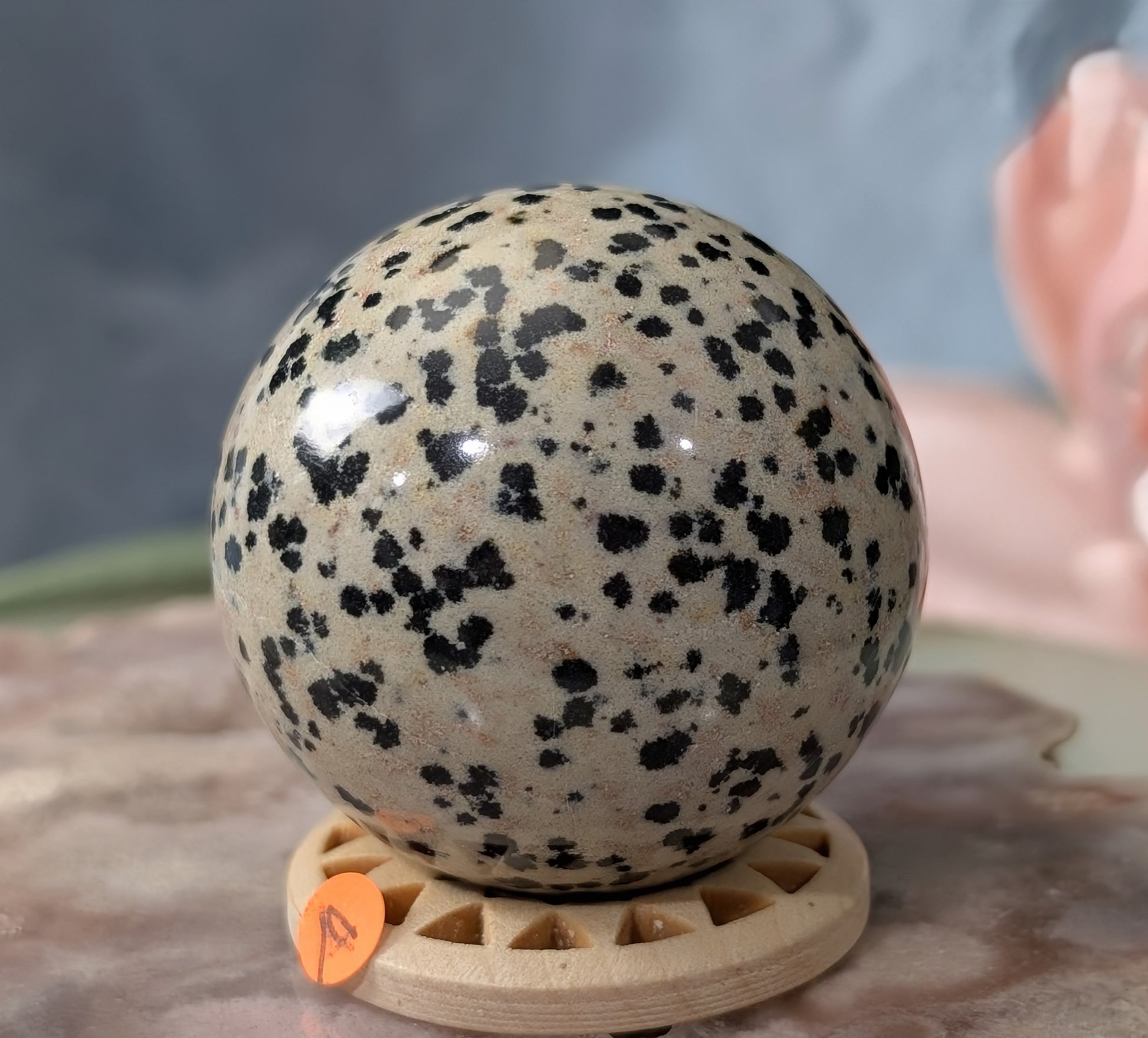 Dalmatian Jasper Sphere