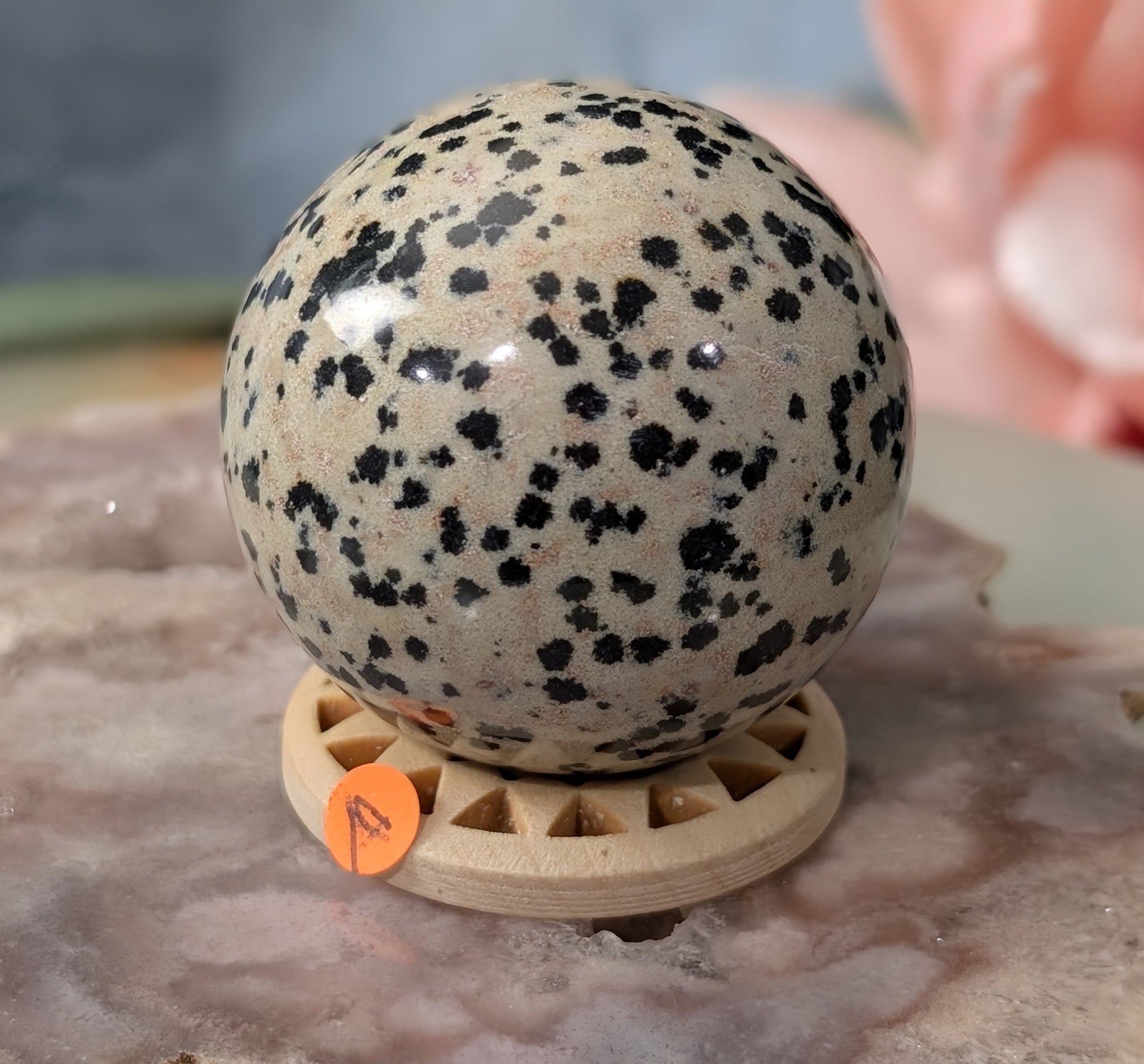 Dalmatian Jasper Sphere