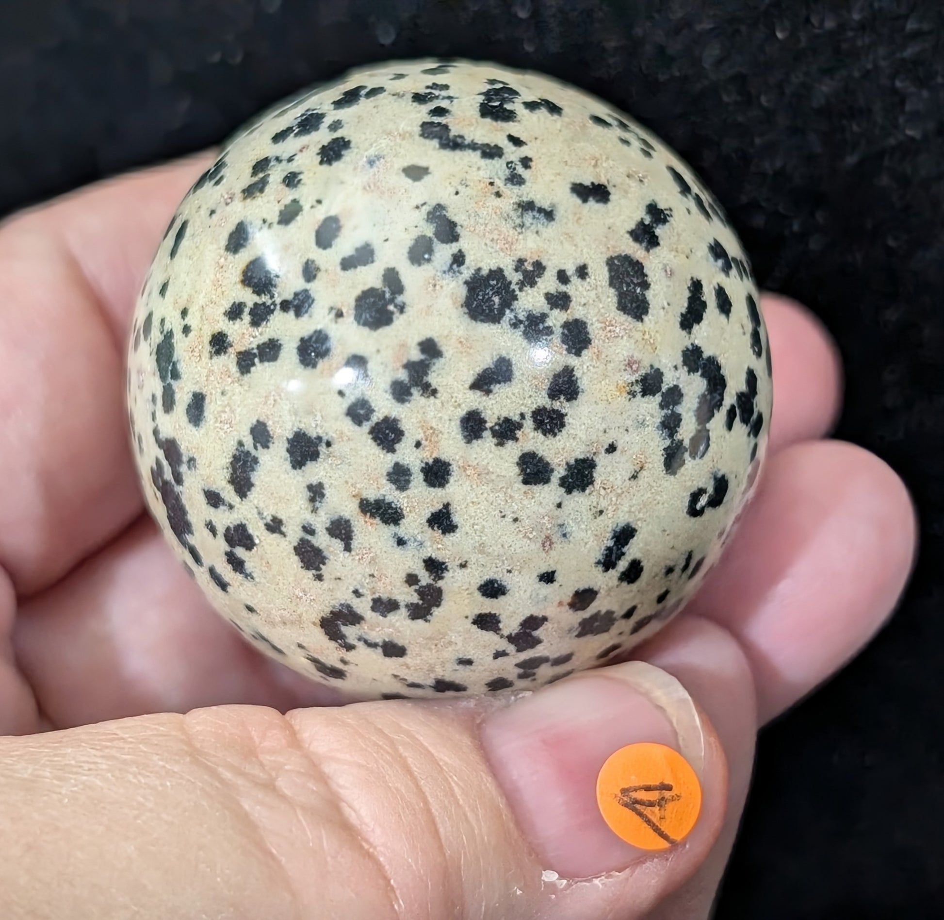 Dalmatian Jasper Sphere