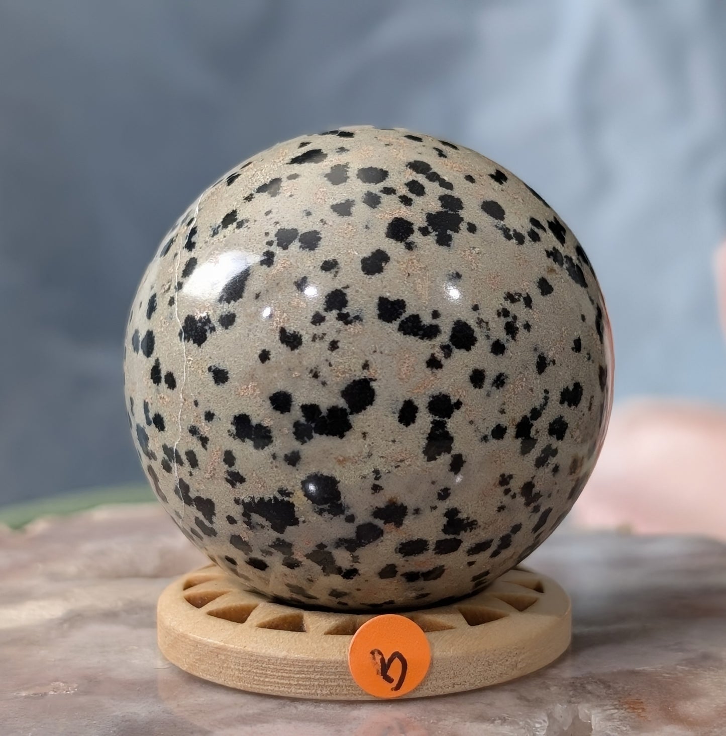 Dalmatian Jasper Sphere