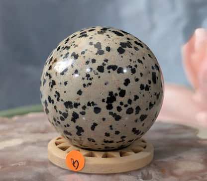 Dalmatian Jasper Sphere