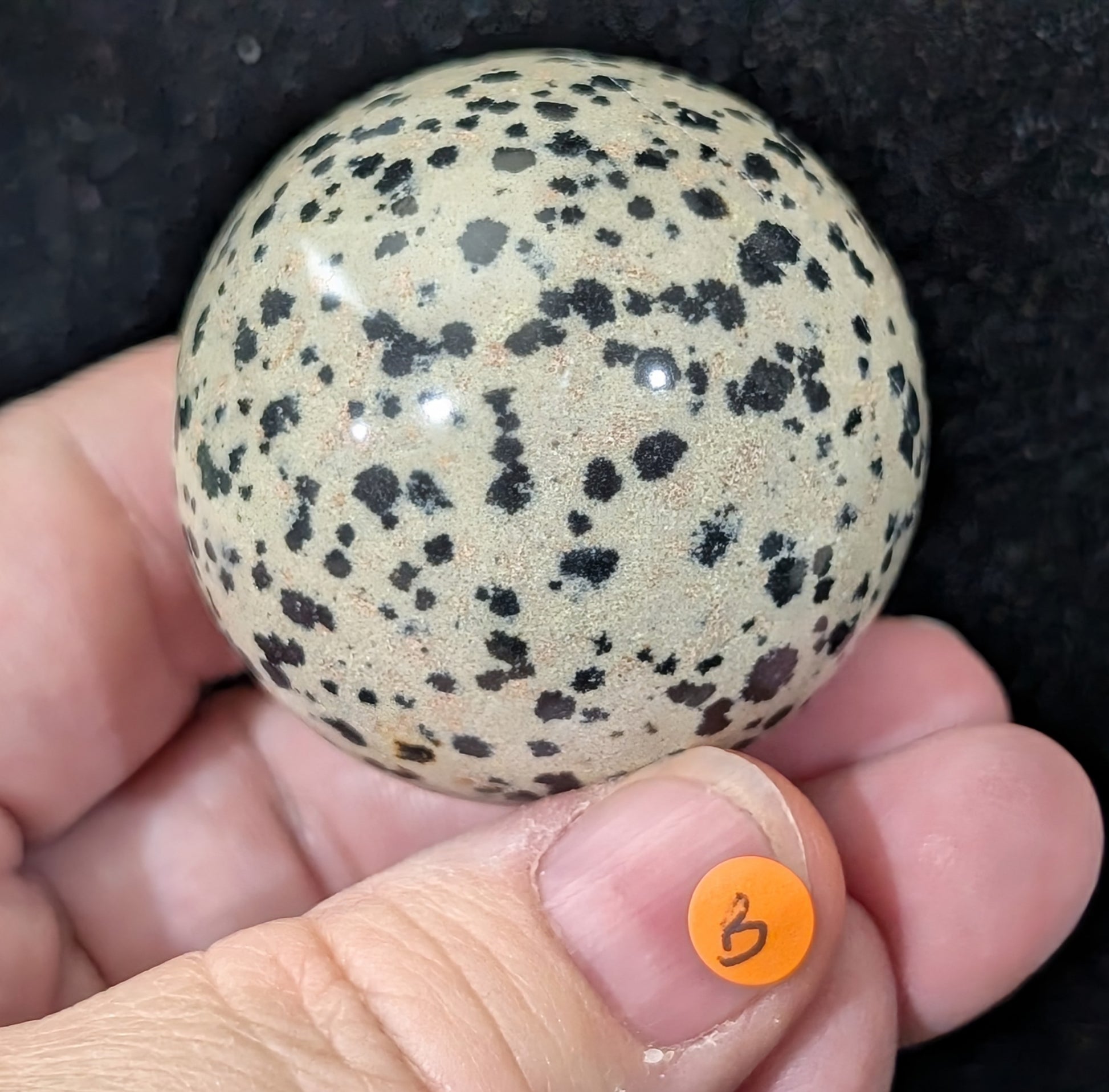 Dalmatian Jasper Sphere