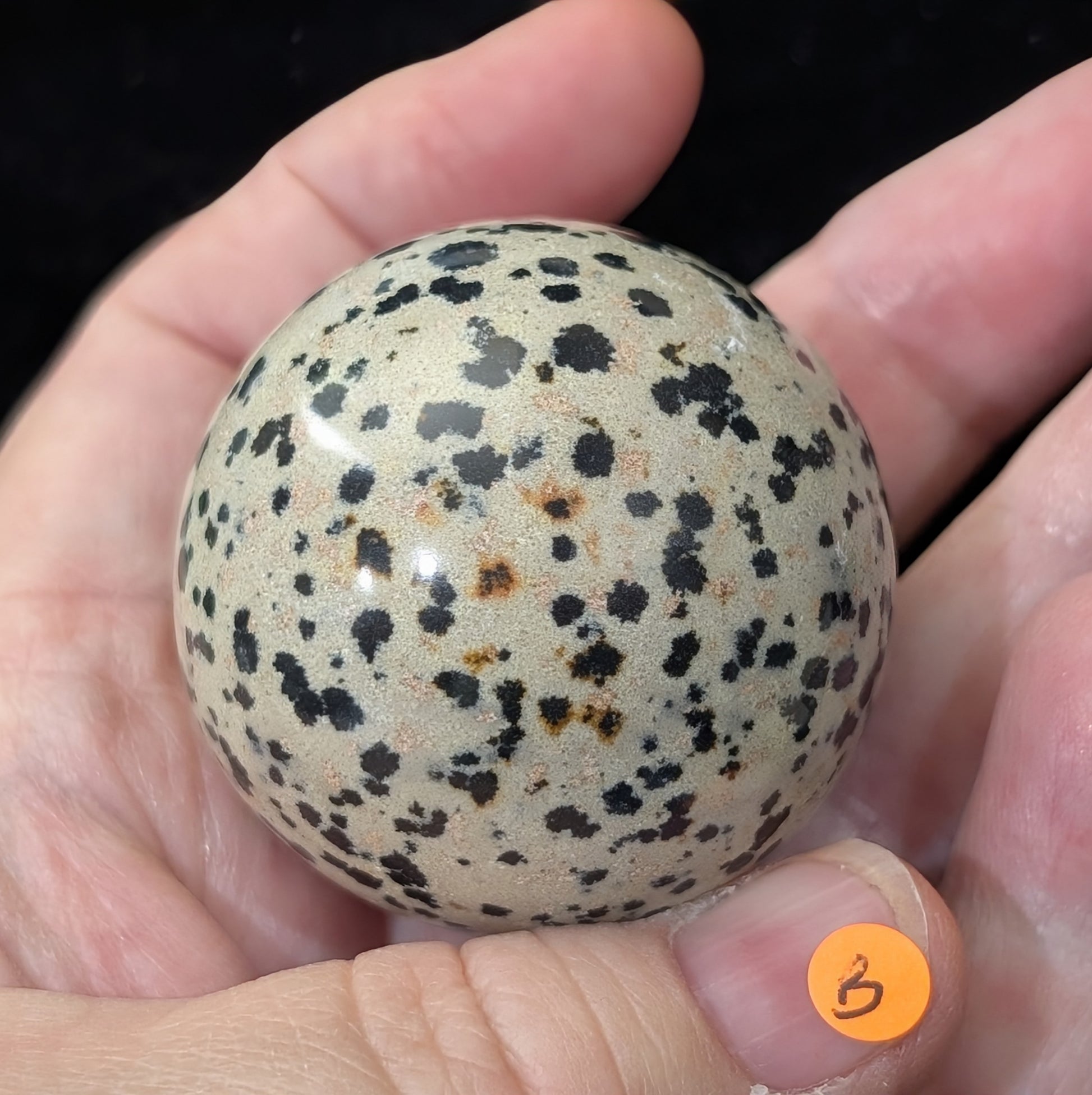 Dalmatian Jasper Sphere