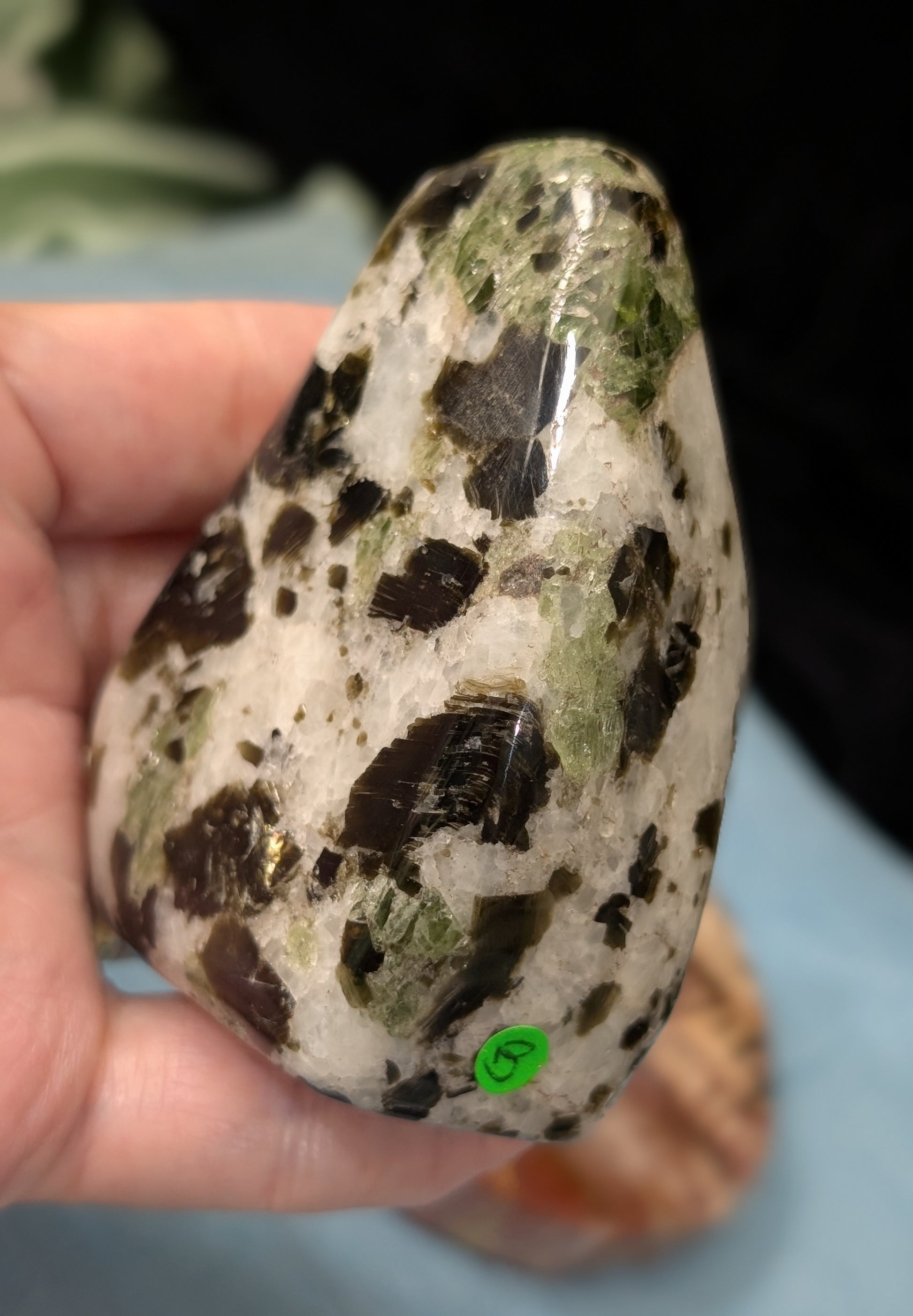 Diopside with Mica Freeform