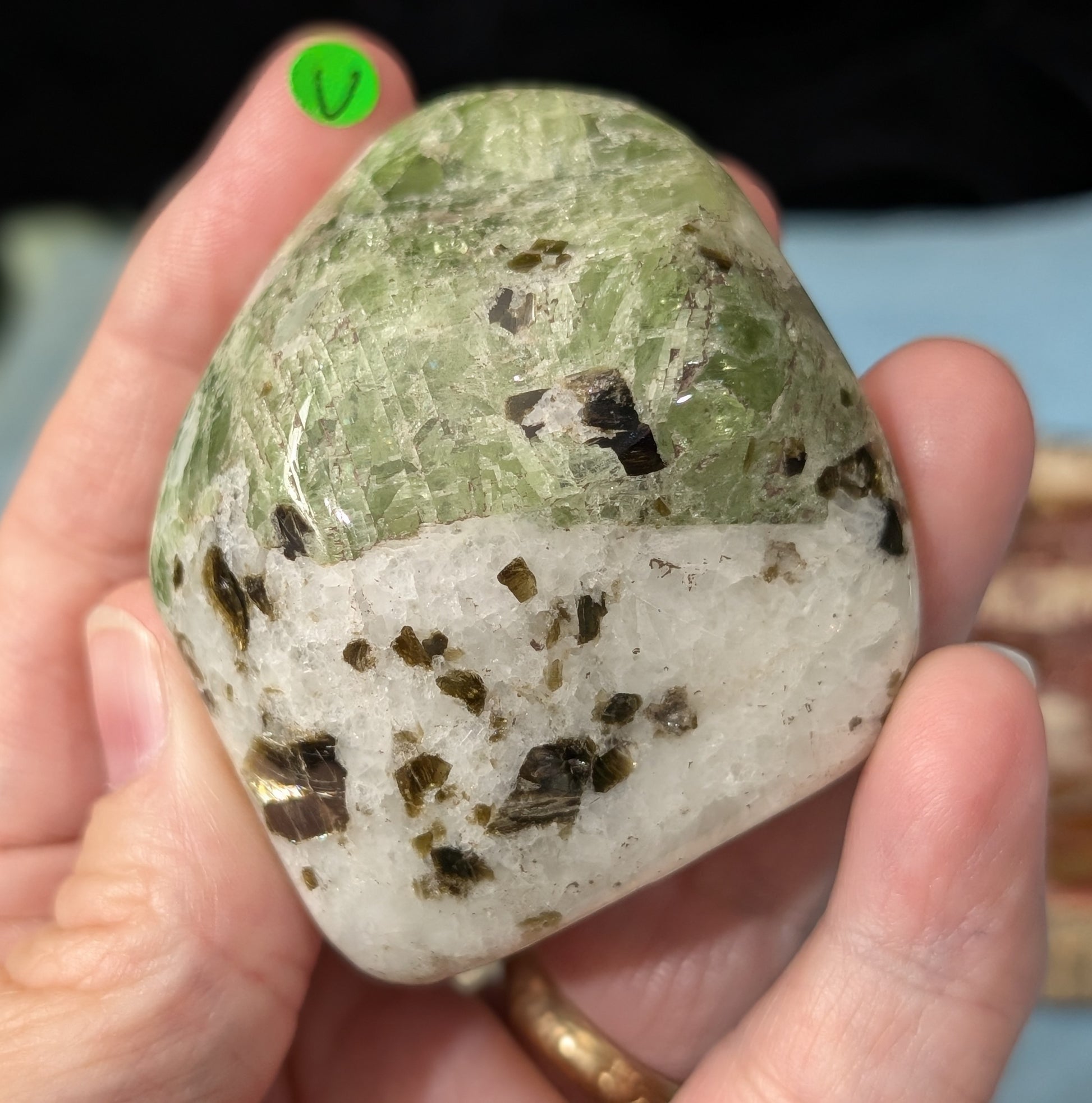 Diopside with Mica Freeform
