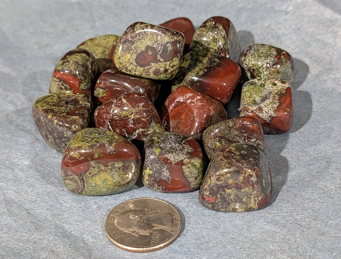 Dragon Bloodstone Tumbles