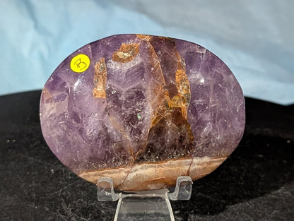 Dream Amethyst Palm Stone