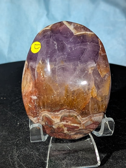Dream Amethyst Palm Stone