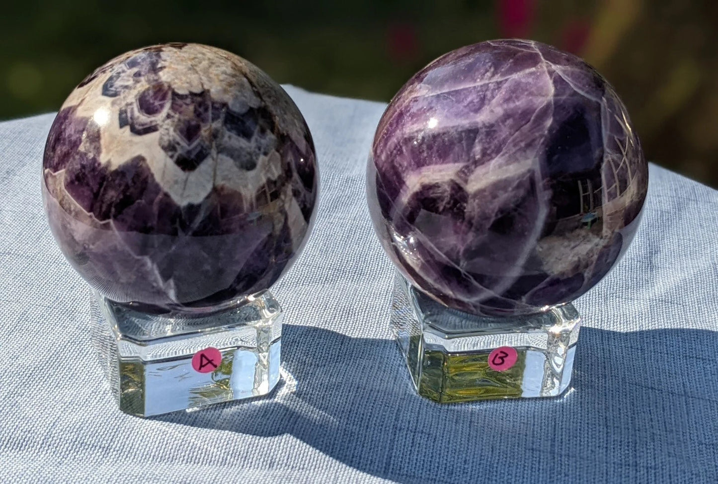 Dream Amethyst Spheres