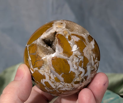 Druzy Maligano Jasper Sphere
