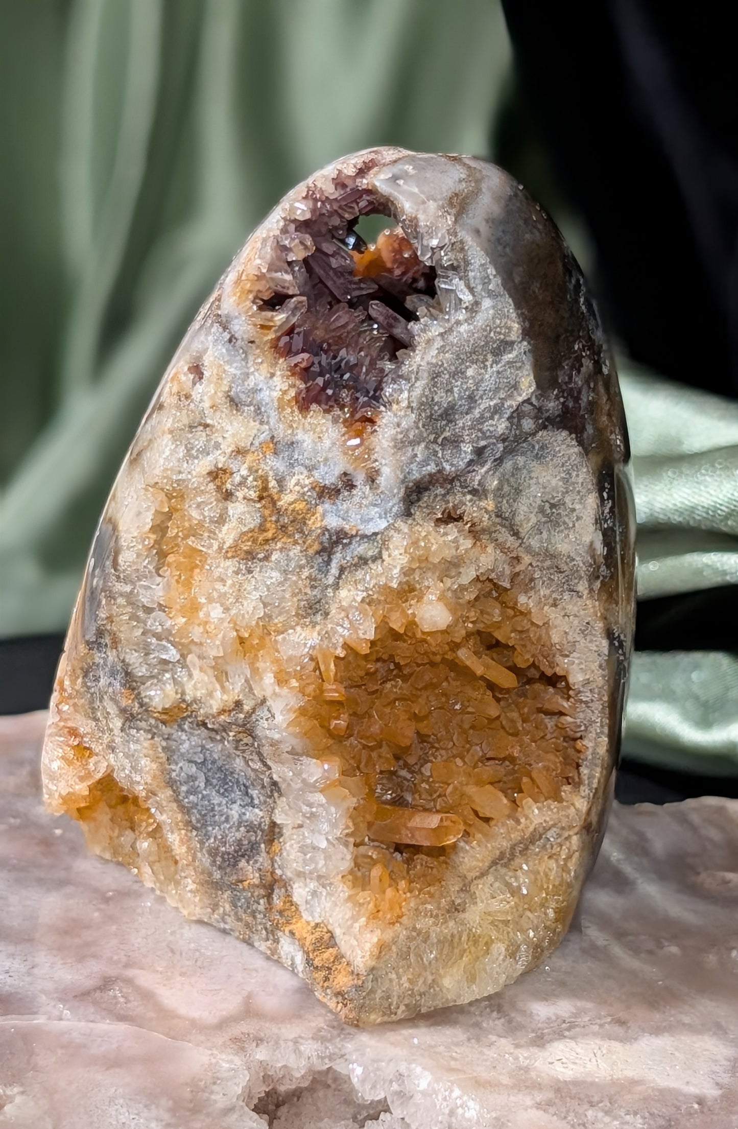 Druzy Sphalerite Freeform 1B