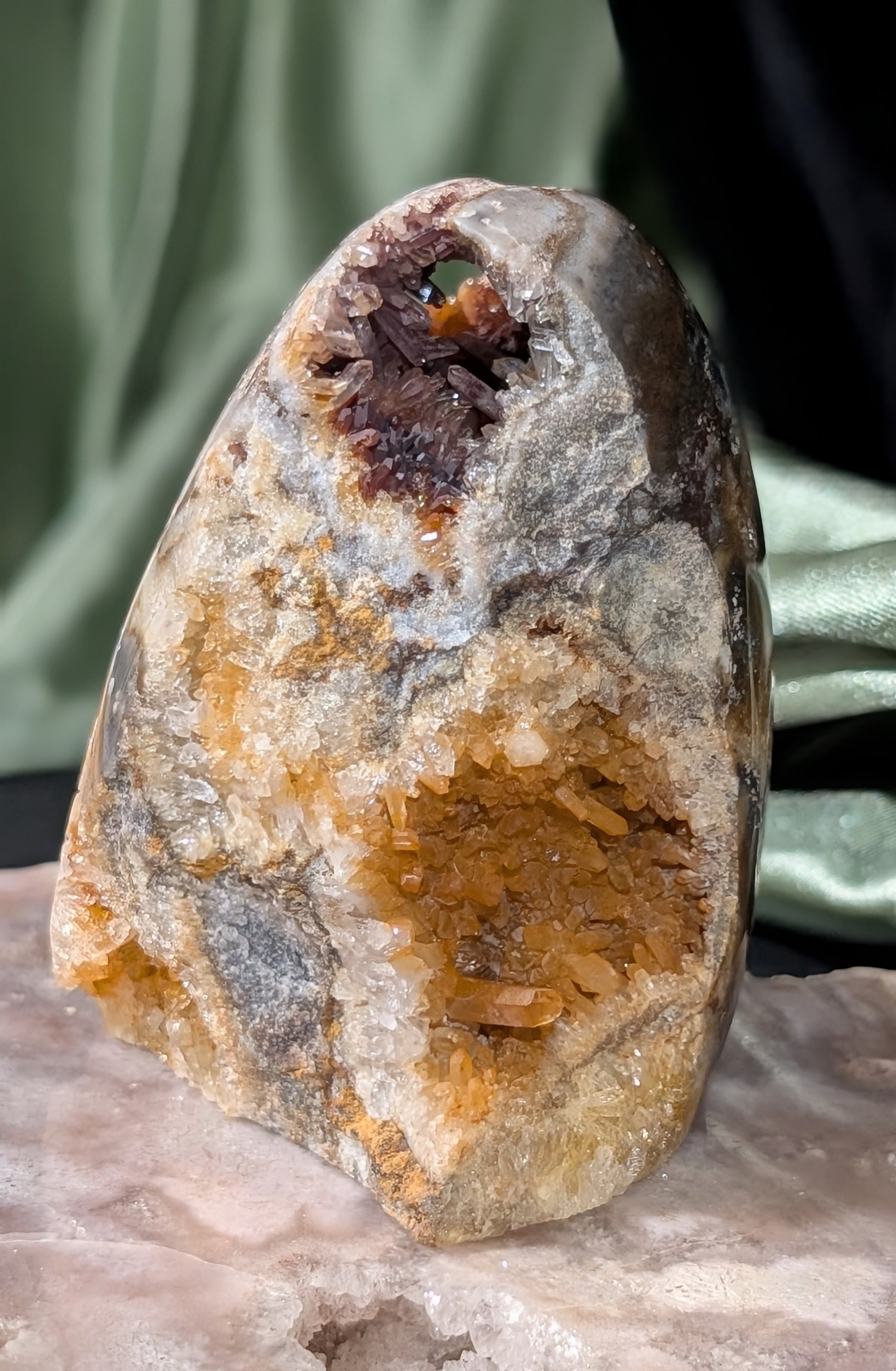Druzy Sphalerite Freeform 1B