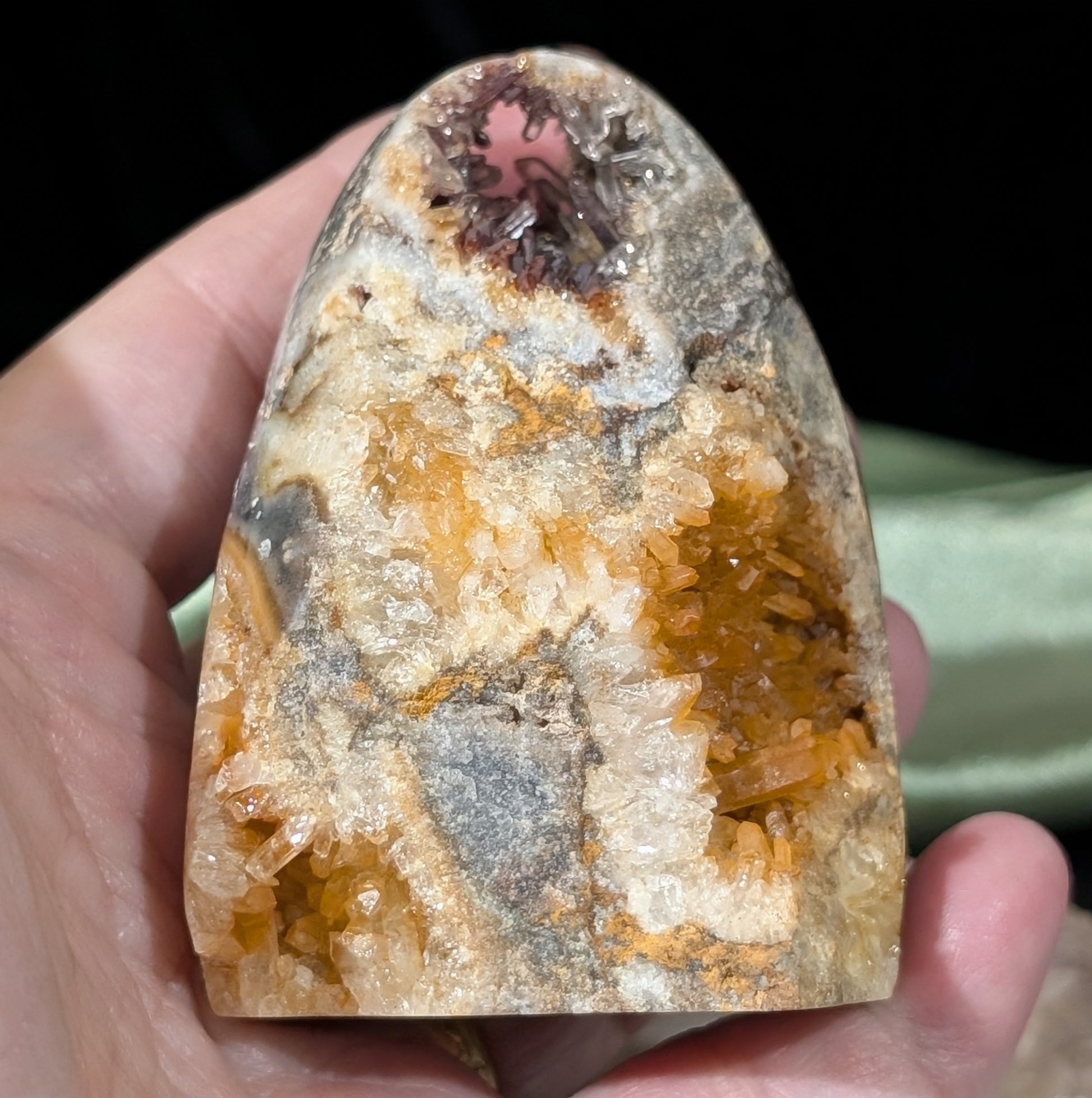 Druzy Sphalerite Freeform 1D