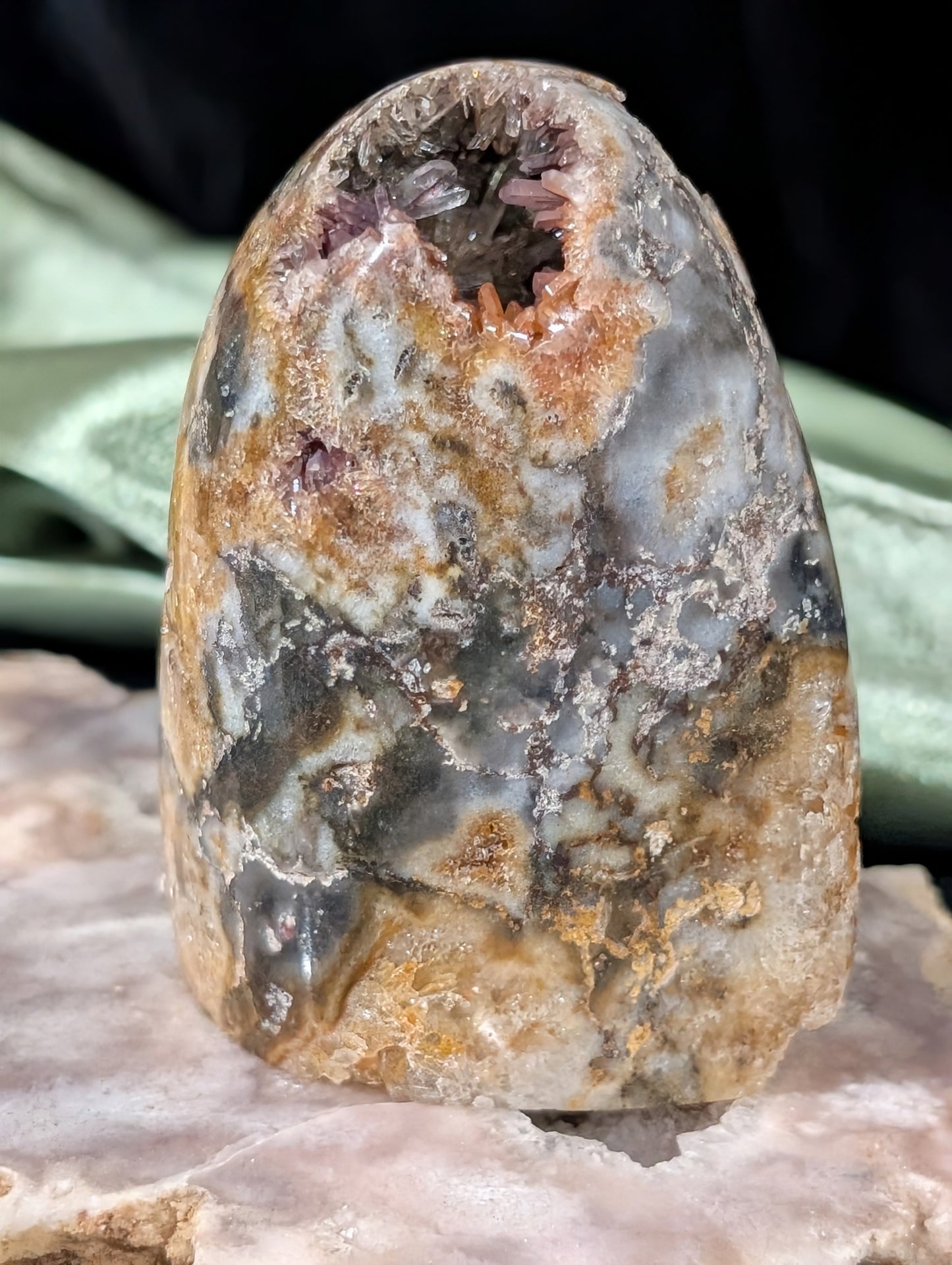 Druzy Sphalerite Freeform 1H