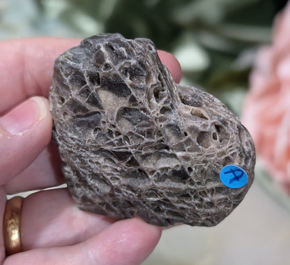 Druzy Sphalerite Heart