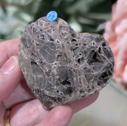 Druzy Sphalerite Heart