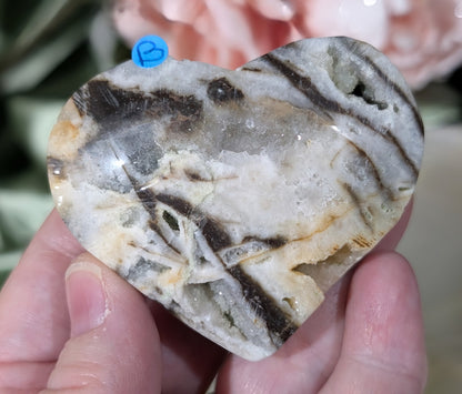 Druzy Sphalerite Heart