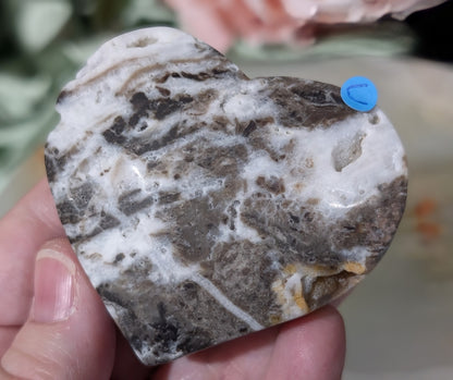 Druzy Sphalerite Heart