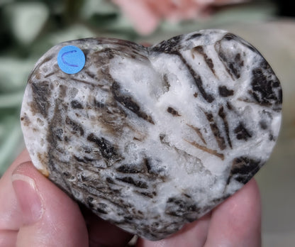 Druzy Sphalerite Heart