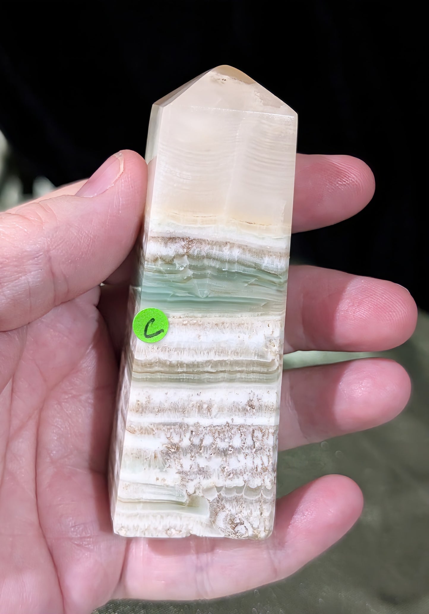 Fingerprint Calcite Tower