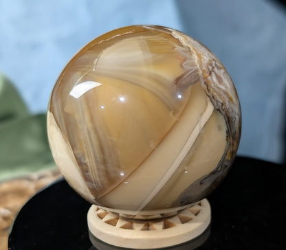 Fire Agate Sphere