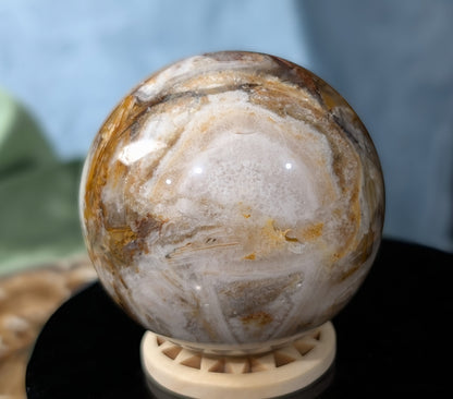 Fire Agate Sphere