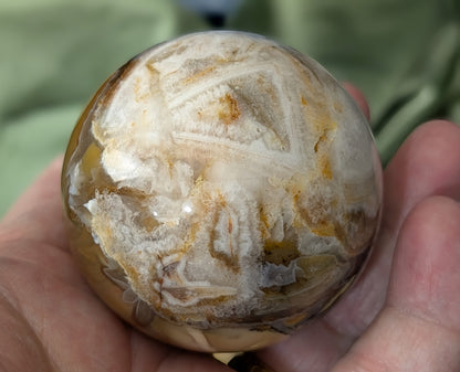 Fire Agate Sphere