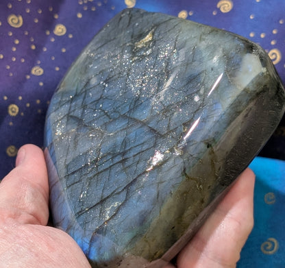 Flashy Blue Labradorite Freeform