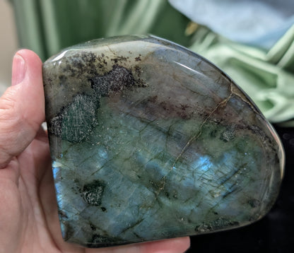 Flashy Blue Labradorite Freeform