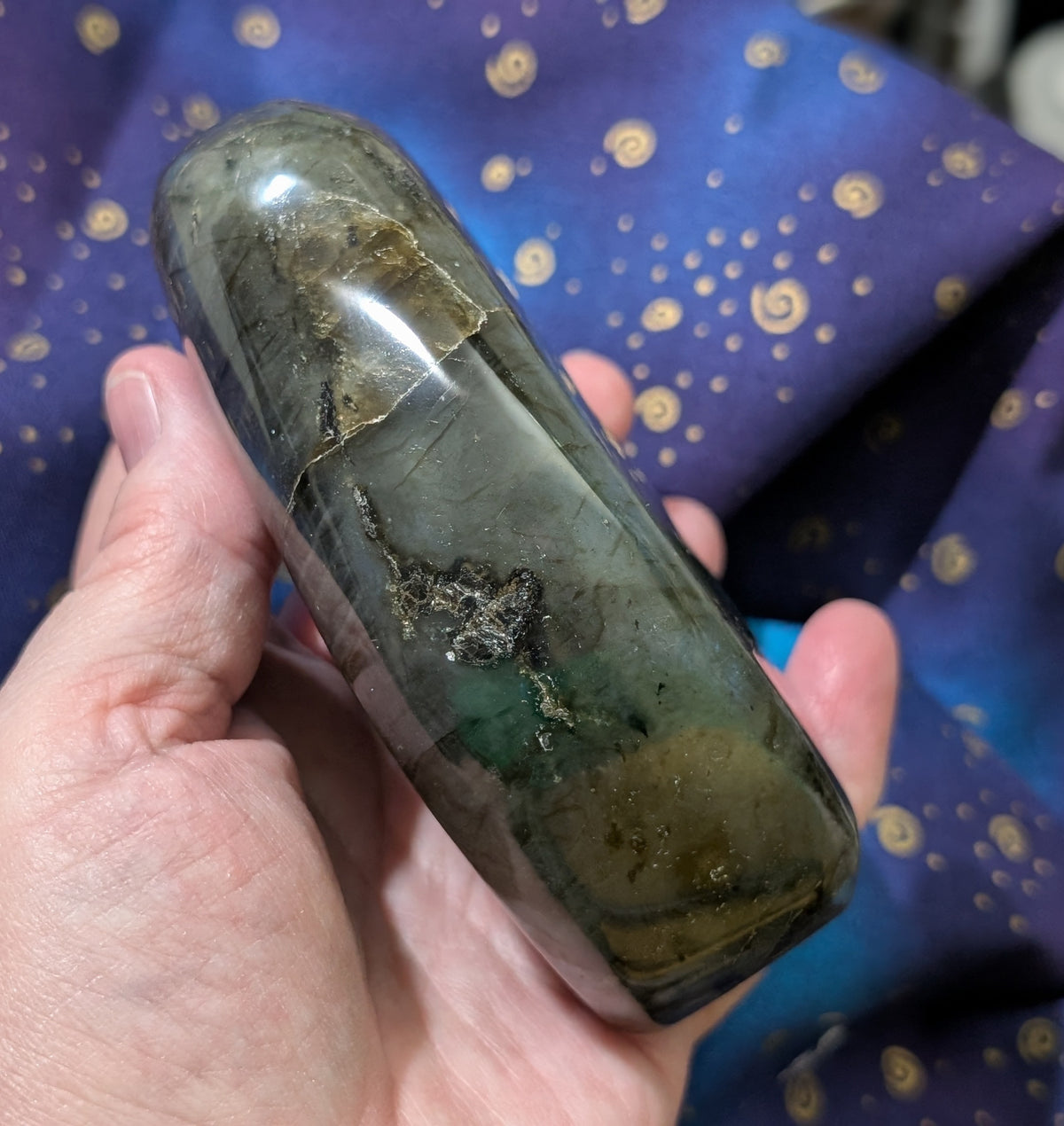Flashy Blue Labradorite Freeform