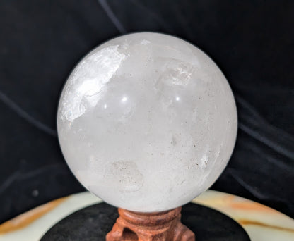 Flashy Quartz Sphere