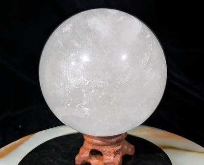 Flashy Quartz Sphere