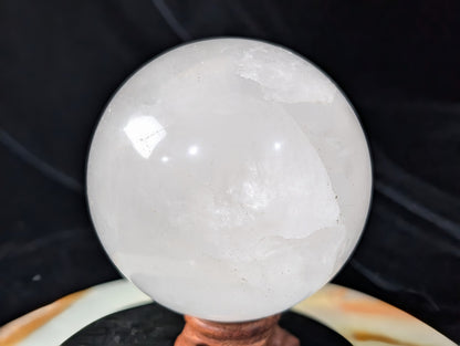 Flashy Quartz Sphere