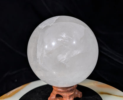 Flashy Quartz Sphere
